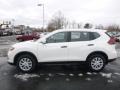 2017 Glacier White Nissan Rogue S AWD  photo #9