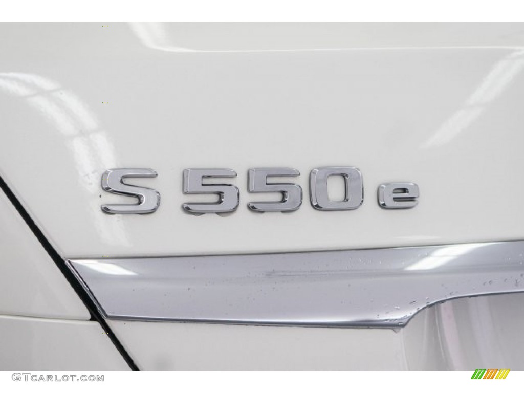 2017 S 550e Plug-In Hybrid - designo Diamond White Metallic / Black photo #7