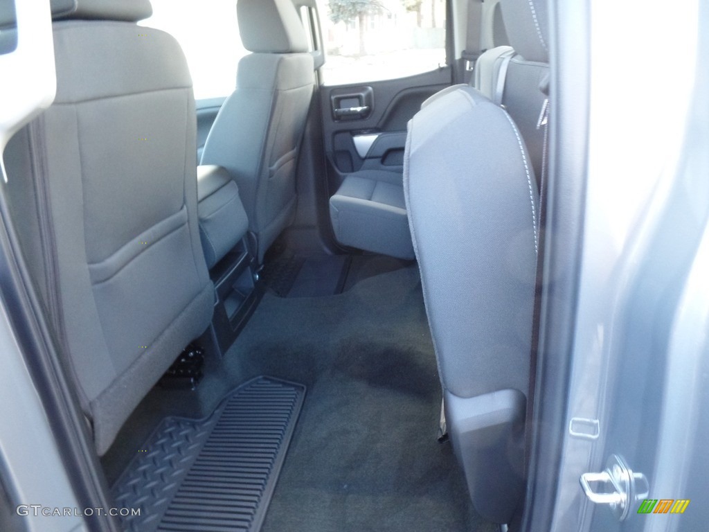 2017 Silverado 1500 LT Double Cab 4x4 - Pepperdust Metallic / Jet Black photo #49