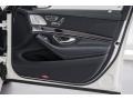 Black 2017 Mercedes-Benz S 550e Plug-In Hybrid Door Panel