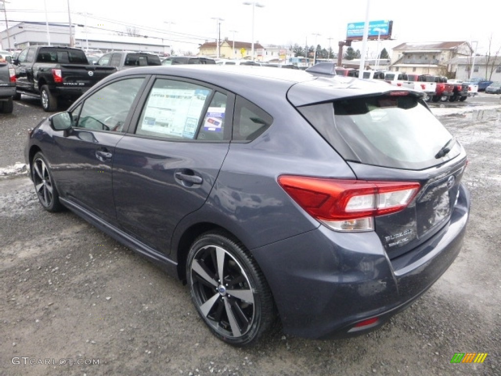 2017 Impreza 2.0i Sport 5-Door - Carbide Gray Metallic / Black photo #8