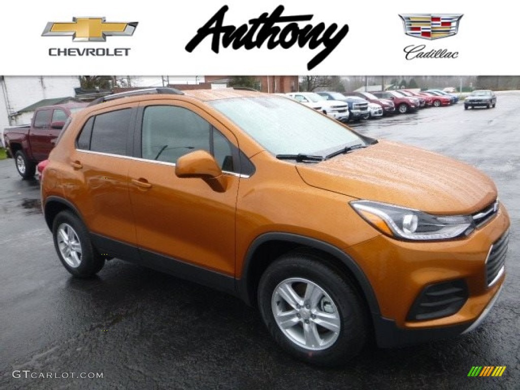 2017 Trax LT AWD - Orange Burst Metallic / Jet Black photo #1