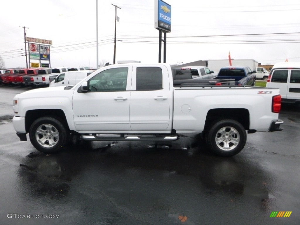 2017 Silverado 1500 LT Double Cab 4x4 - Summit White / Jet Black photo #11