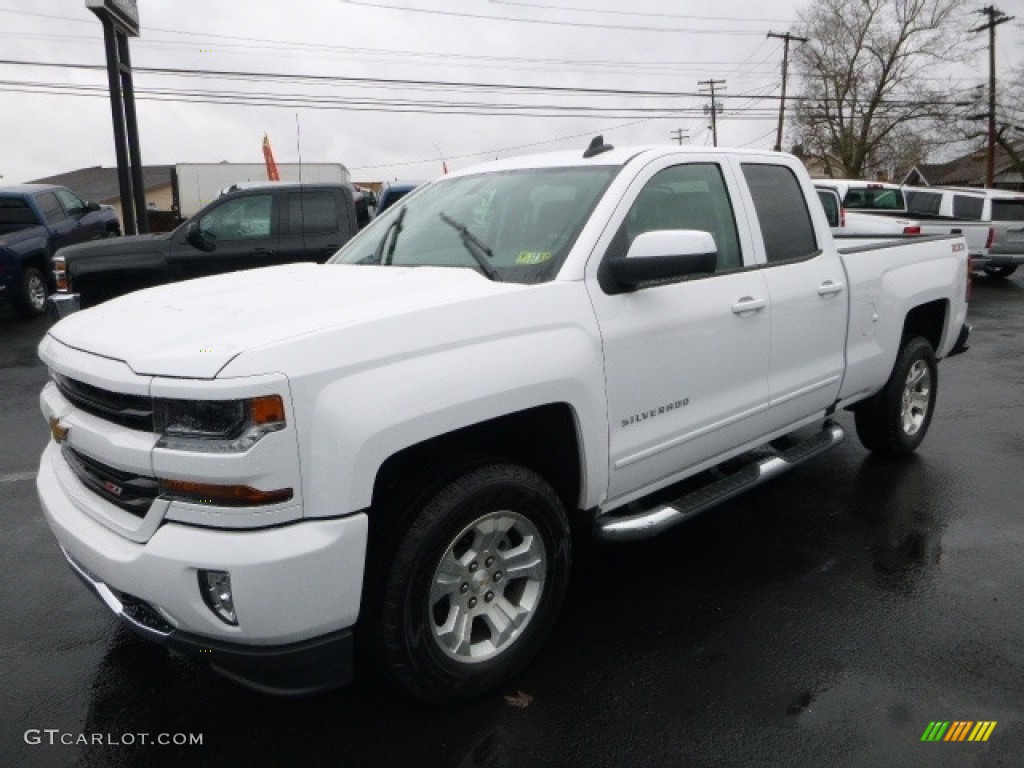 2017 Silverado 1500 LT Double Cab 4x4 - Summit White / Jet Black photo #12