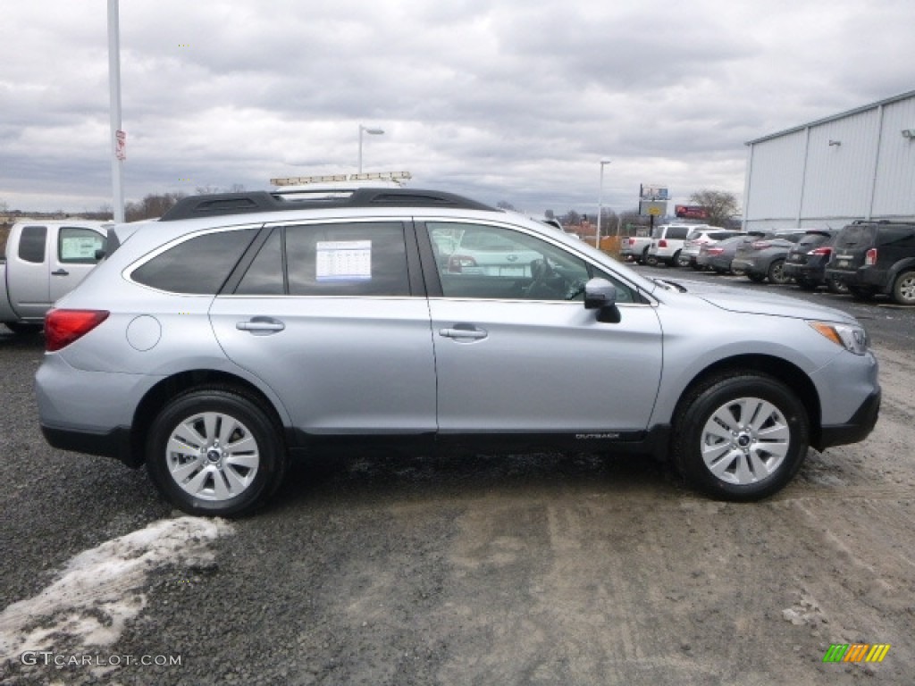 2017 Outback 2.5i Premium - Ice Silver Metallic / Slate Black photo #6