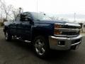 Deep Ocean Blue Metallic 2017 Chevrolet Silverado 2500HD LT Double Cab 4x4