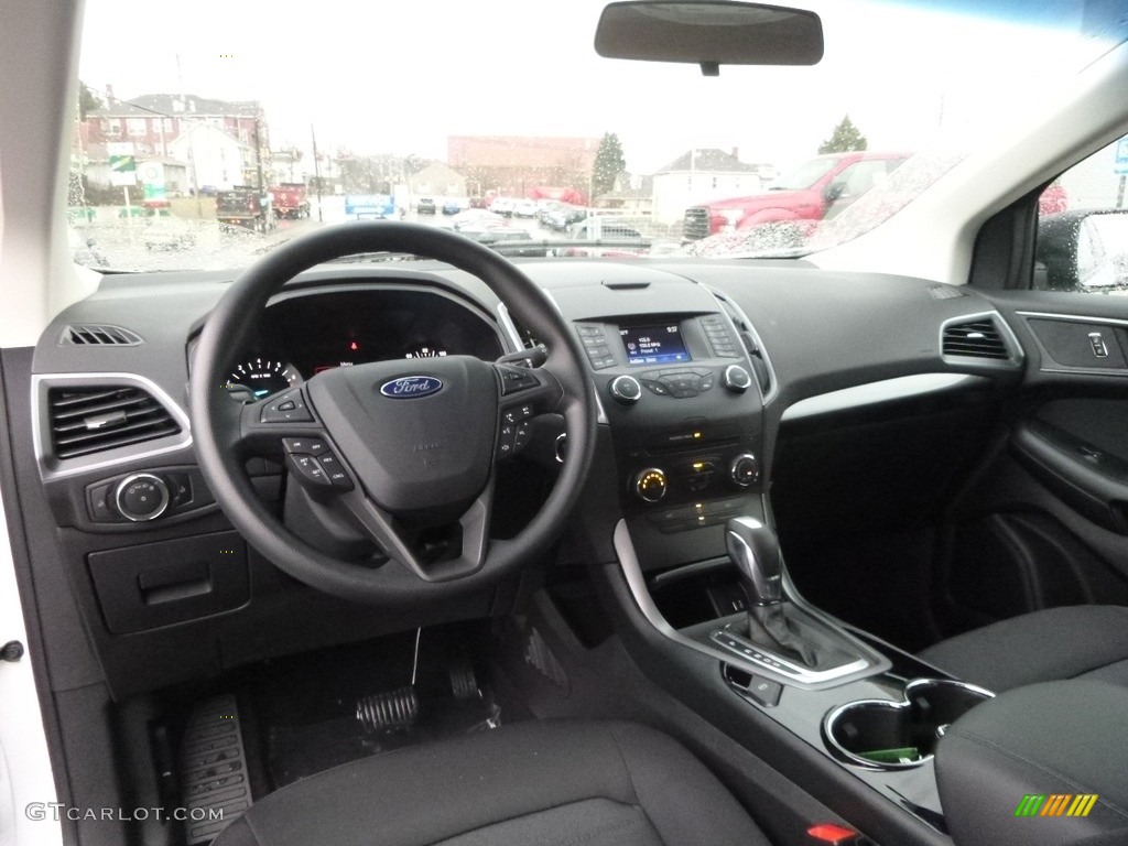 2017 Edge SE AWD - Oxford White / Ebony photo #13