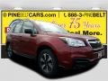 2017 Venetian Red Pearl Subaru Forester 2.5i  photo #1