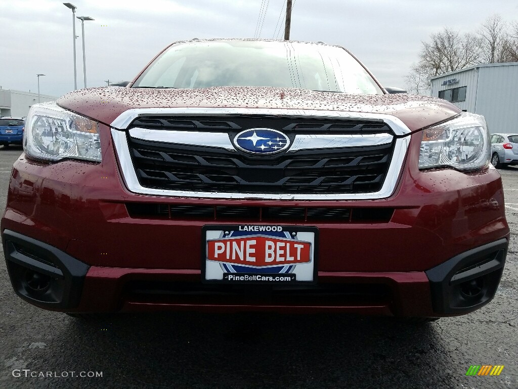 2017 Forester 2.5i - Venetian Red Pearl / Gray photo #2