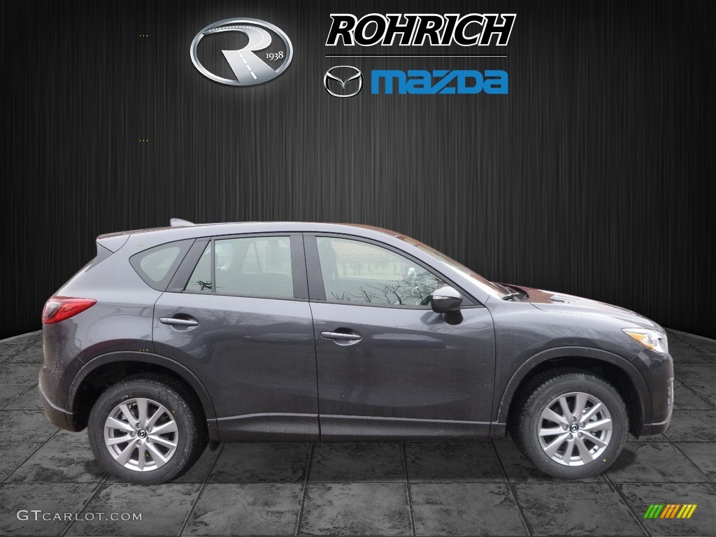2016 CX-5 Sport AWD - Meteor Gray Mica / Black photo #2
