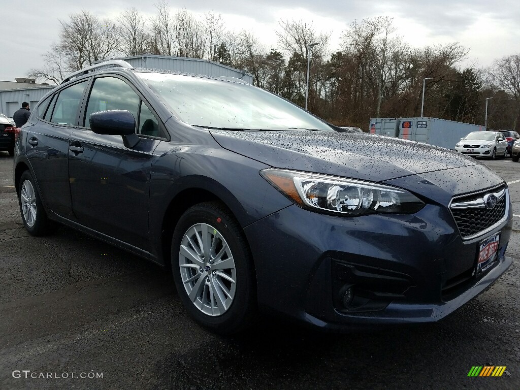 2017 Impreza 2.0i Premium 5-Door - Carbide Gray Metallic / Black photo #1