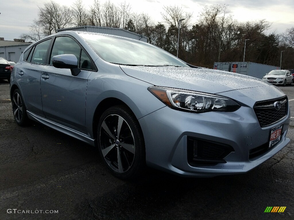 2017 Impreza 2.0i Sport 5-Door - Ice Silver Metallic / Black photo #1