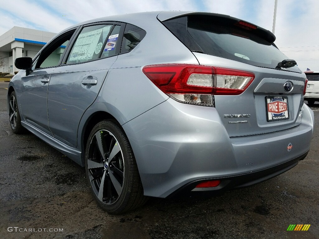 2017 Impreza 2.0i Sport 5-Door - Ice Silver Metallic / Black photo #4