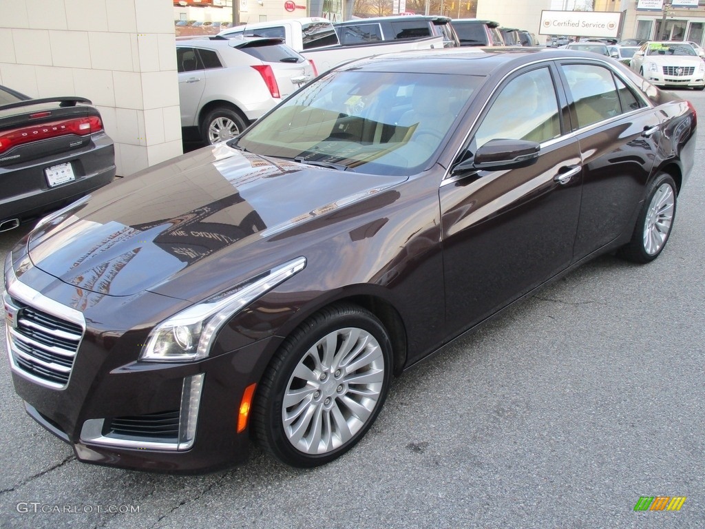 2016 CTS 2.0T Luxury AWD Sedan - Cocoa Bronze Metallic / Light Cashmere/Medium Cashmere photo #2