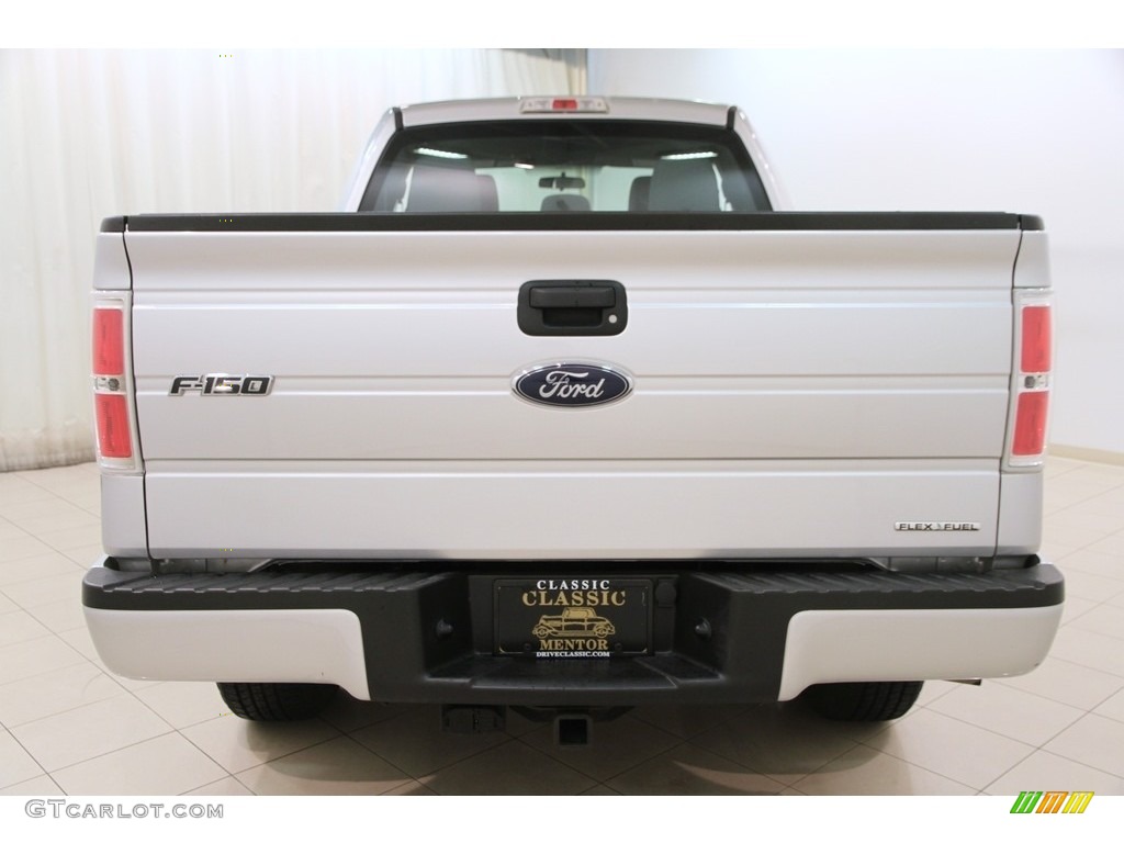 2014 F150 STX SuperCab 4x4 - Ingot Silver / Steel Grey photo #15