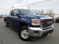 Cobalt Blue Metallic 2015 GMC Sierra 2500HD SLE Crew Cab 4x4