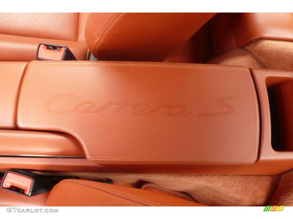 2006 911 Carrera S Coupe - Seal Grey Metallic / Terracotta photo #17