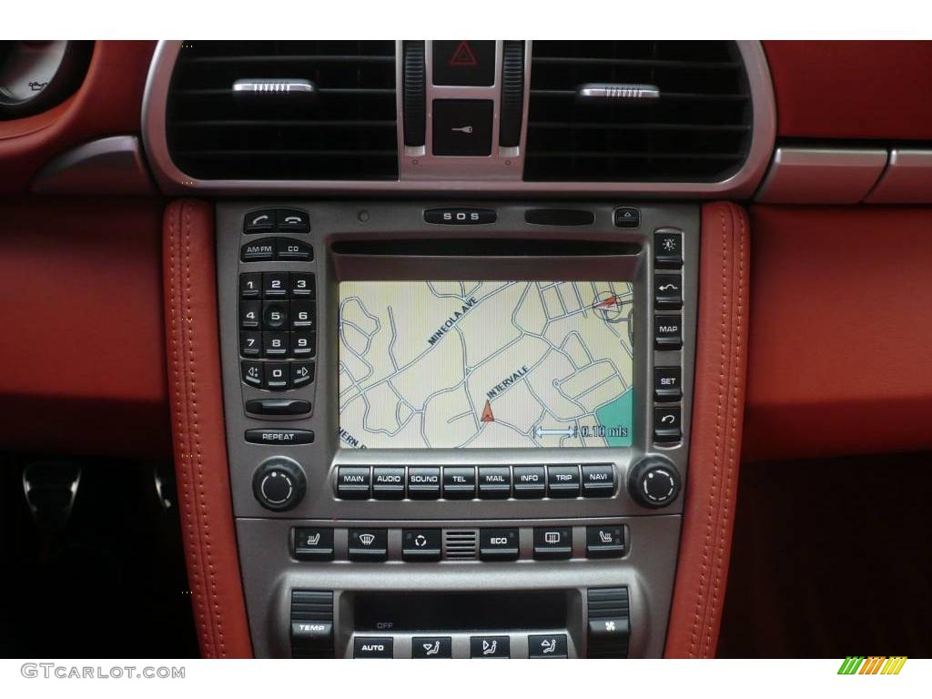 2006 911 Carrera S Coupe - Seal Grey Metallic / Terracotta photo #18
