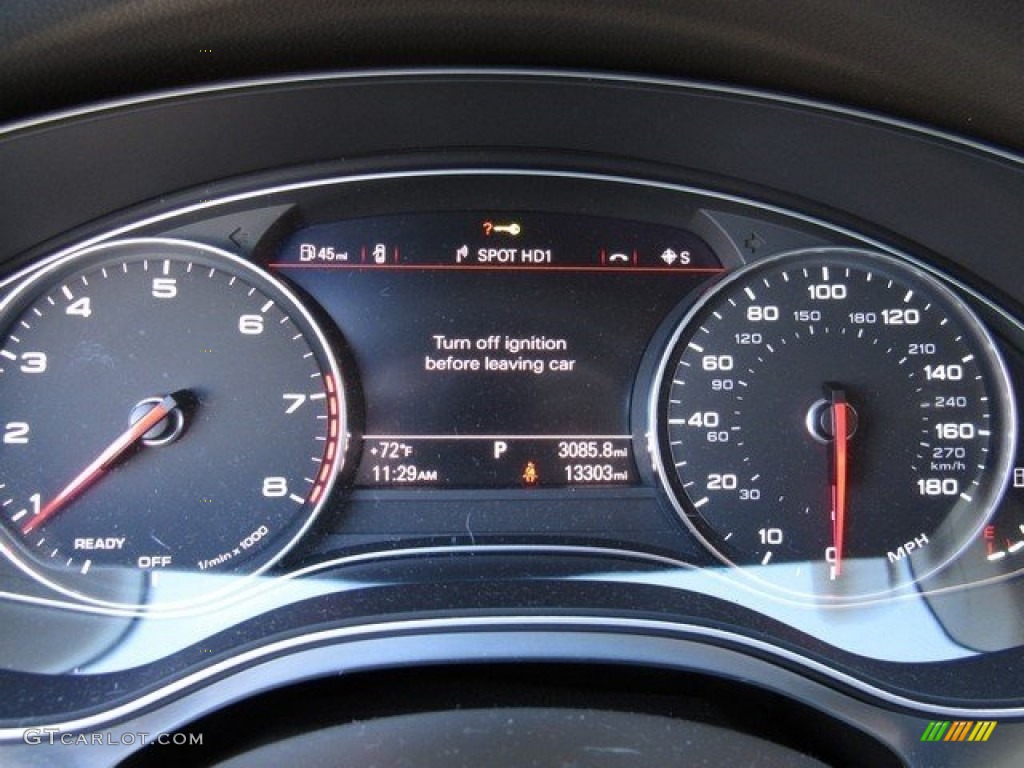 2016 A6 2.0 TFSI Premium Plus quattro - Aviator Blue Metallic / Atlas Beige photo #27