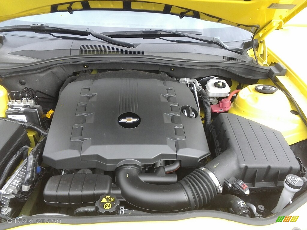 2014 Camaro LS Coupe - Bright Yellow / Black photo #21