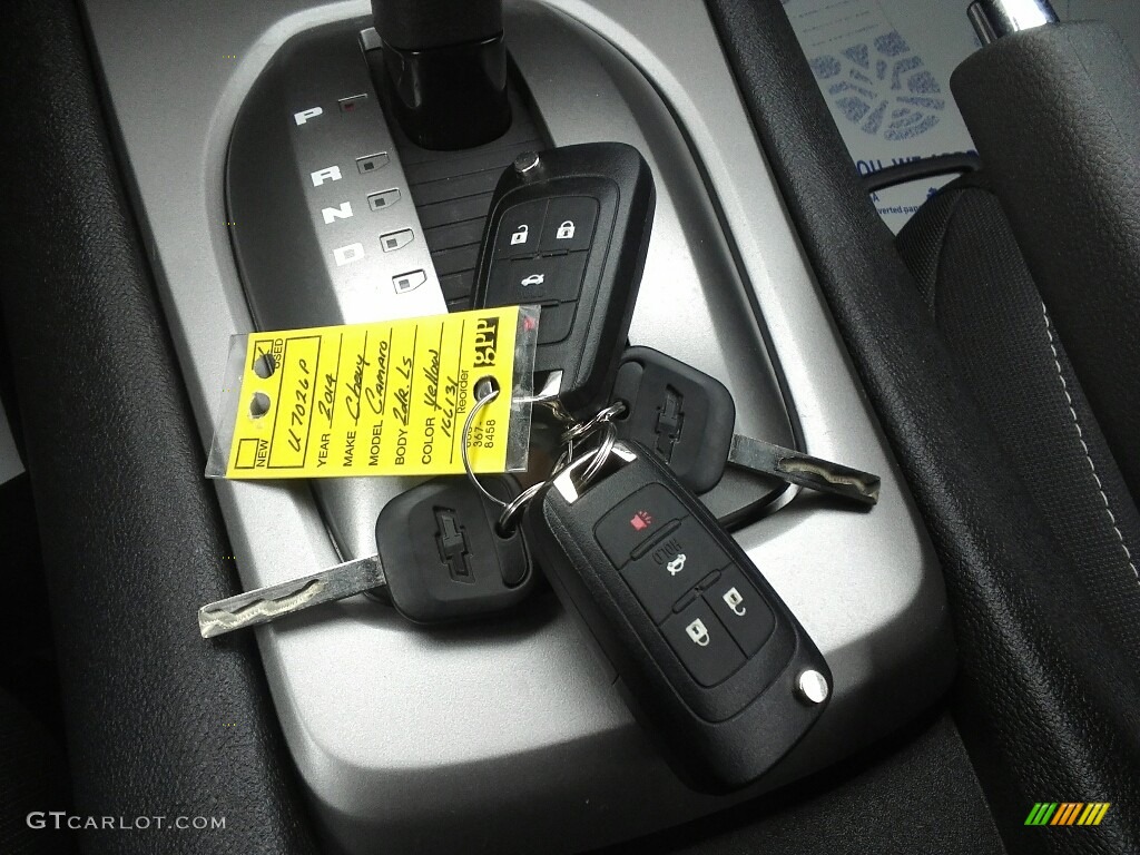 2014 Camaro LS Coupe - Bright Yellow / Black photo #23
