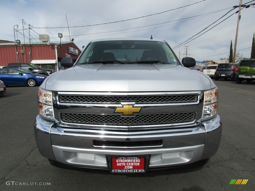 2013 Silverado 1500 LT Extended Cab - Silver Ice Metallic / Ebony photo #2