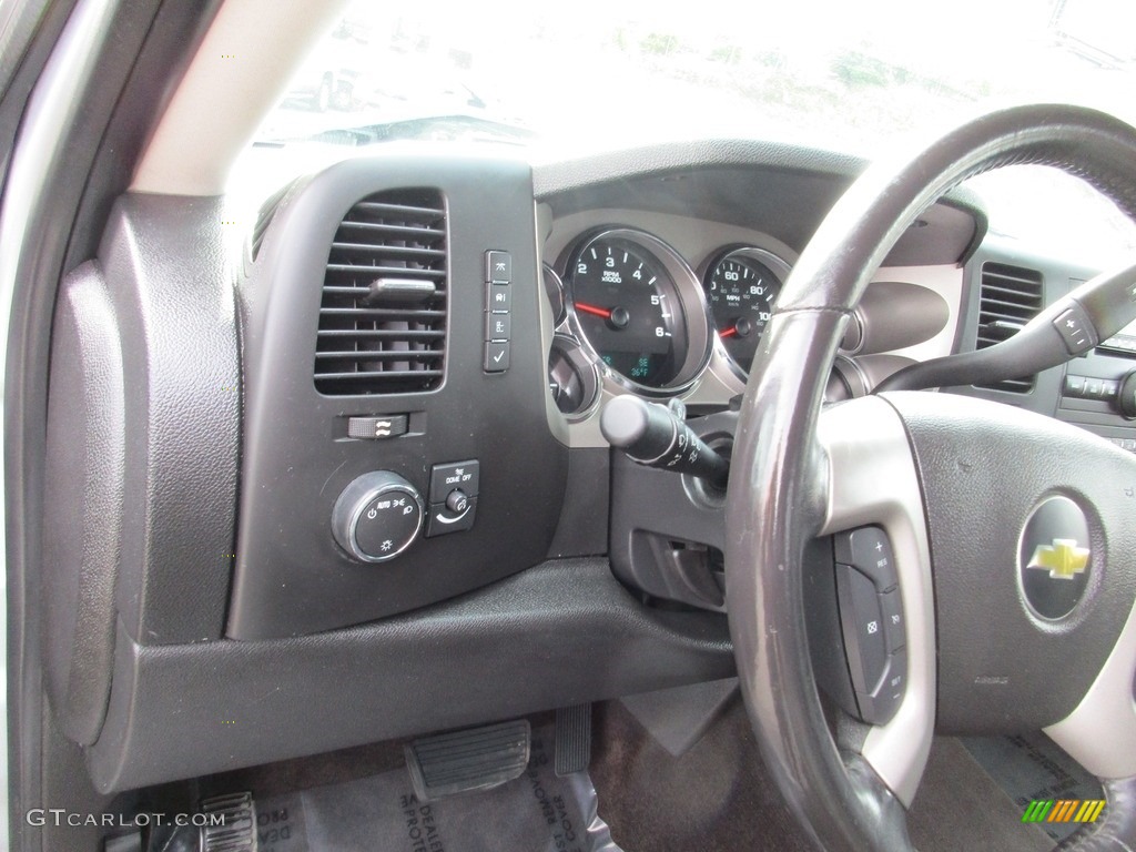 2013 Silverado 1500 LT Extended Cab - Silver Ice Metallic / Ebony photo #11