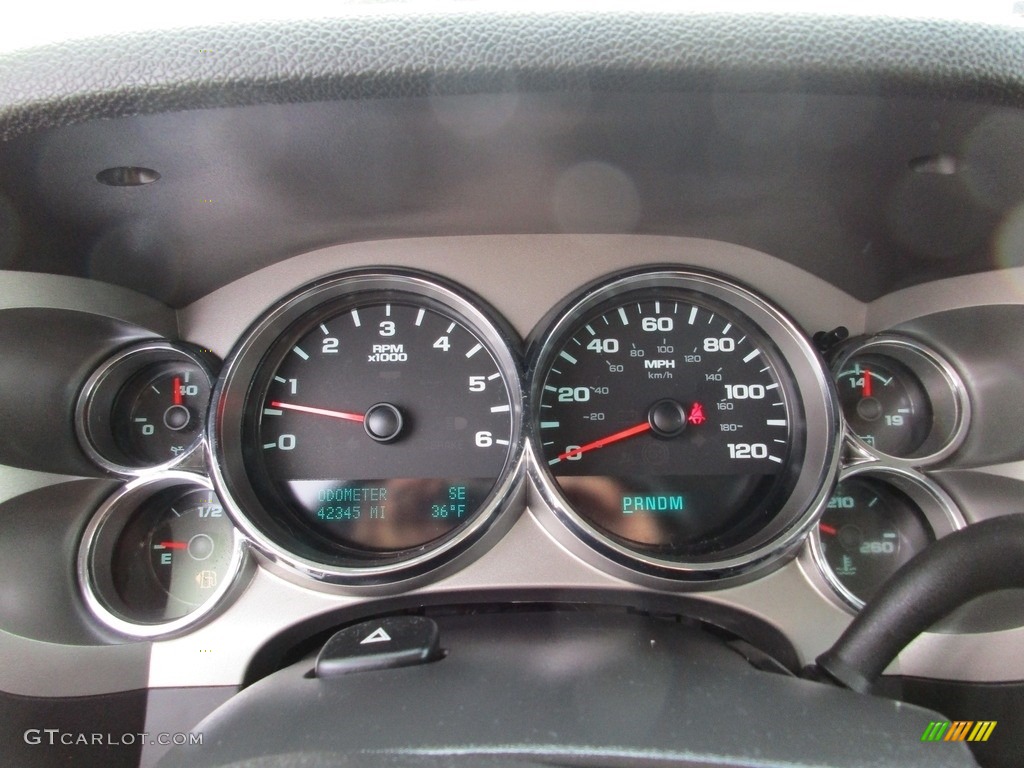 2013 Silverado 1500 LT Extended Cab - Silver Ice Metallic / Ebony photo #12