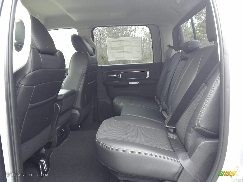 2017 1500 Laramie Crew Cab 4x4 - Bright Silver Metallic / Black photo #12