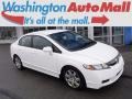Taffeta White 2011 Honda Civic LX Sedan