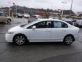 Taffeta White - Civic LX Sedan Photo No. 6