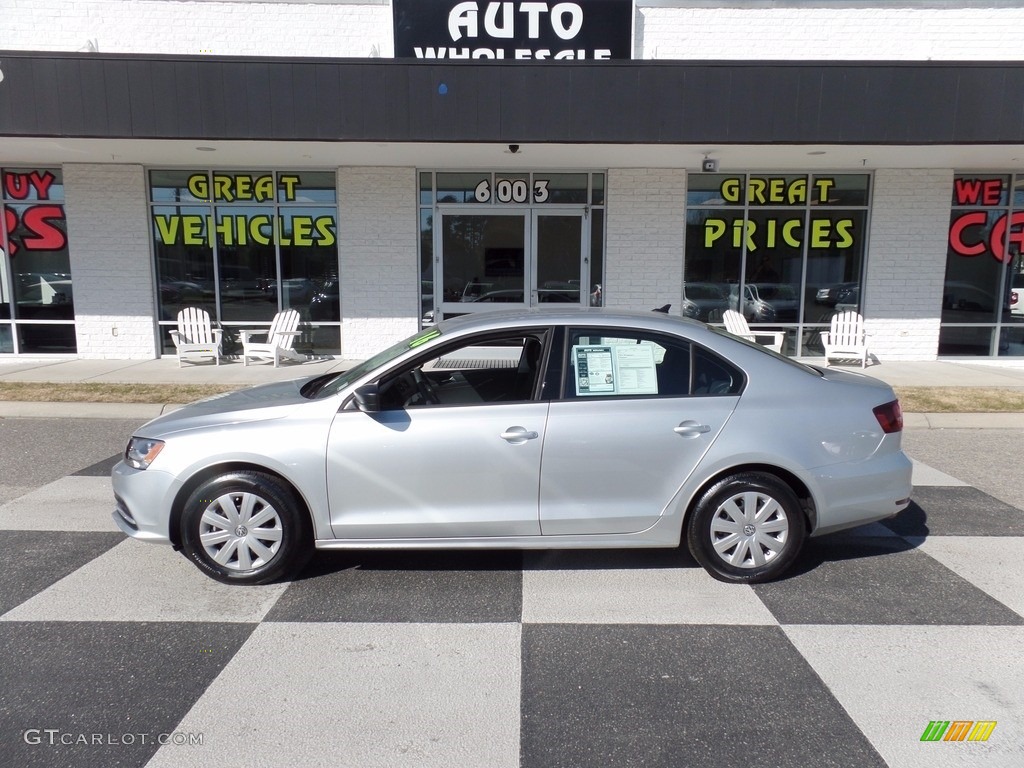 2016 Jetta S - Reflex Silver Metallic / Titan Black photo #1