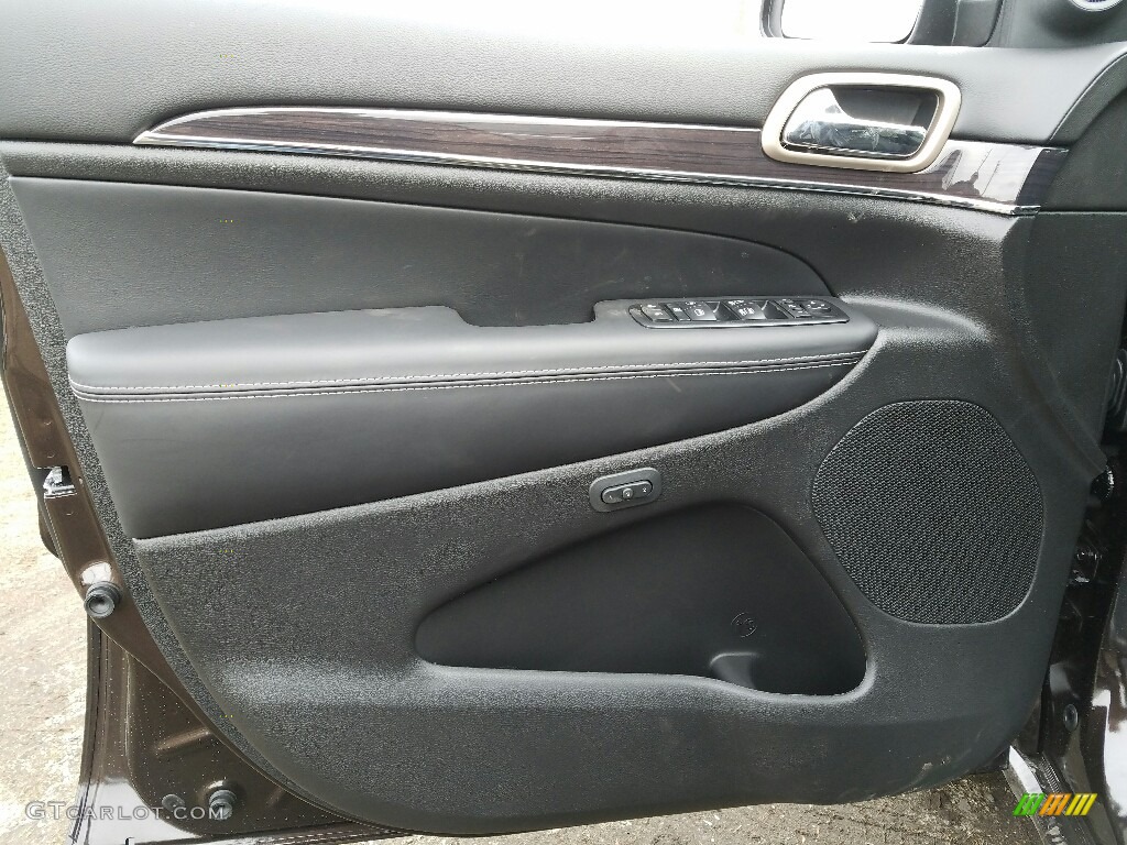 2017 Grand Cherokee Overland 4x4 - Luxury Brown Pearl / Black photo #6