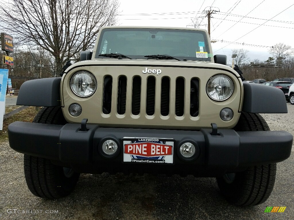 2017 Wrangler Sport 4x4 - Gobi / Black photo #2