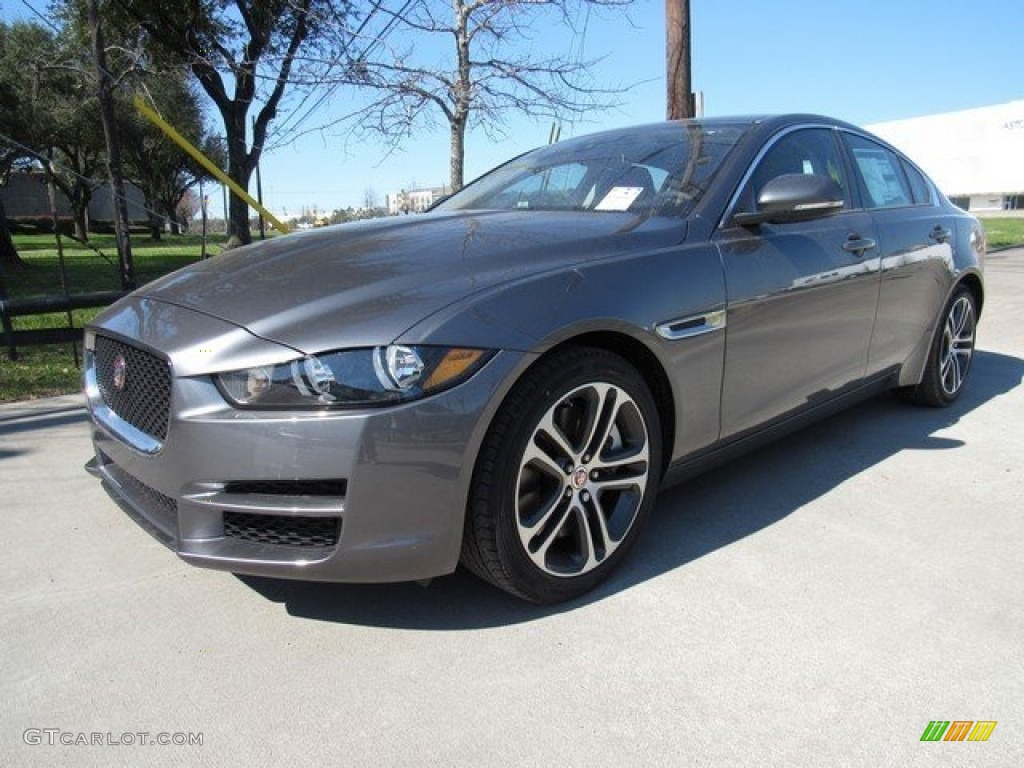 Ammonite Grey 2017 Jaguar XE 35t Premium Exterior Photo #118451965