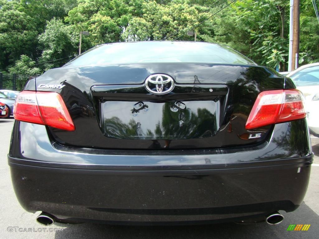 2007 Camry LE V6 - Black / Ash photo #5