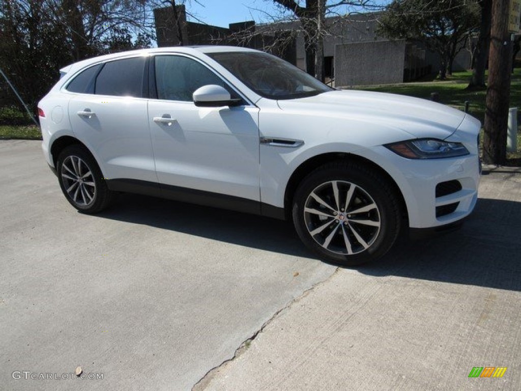 Polaris White Jaguar F-PACE