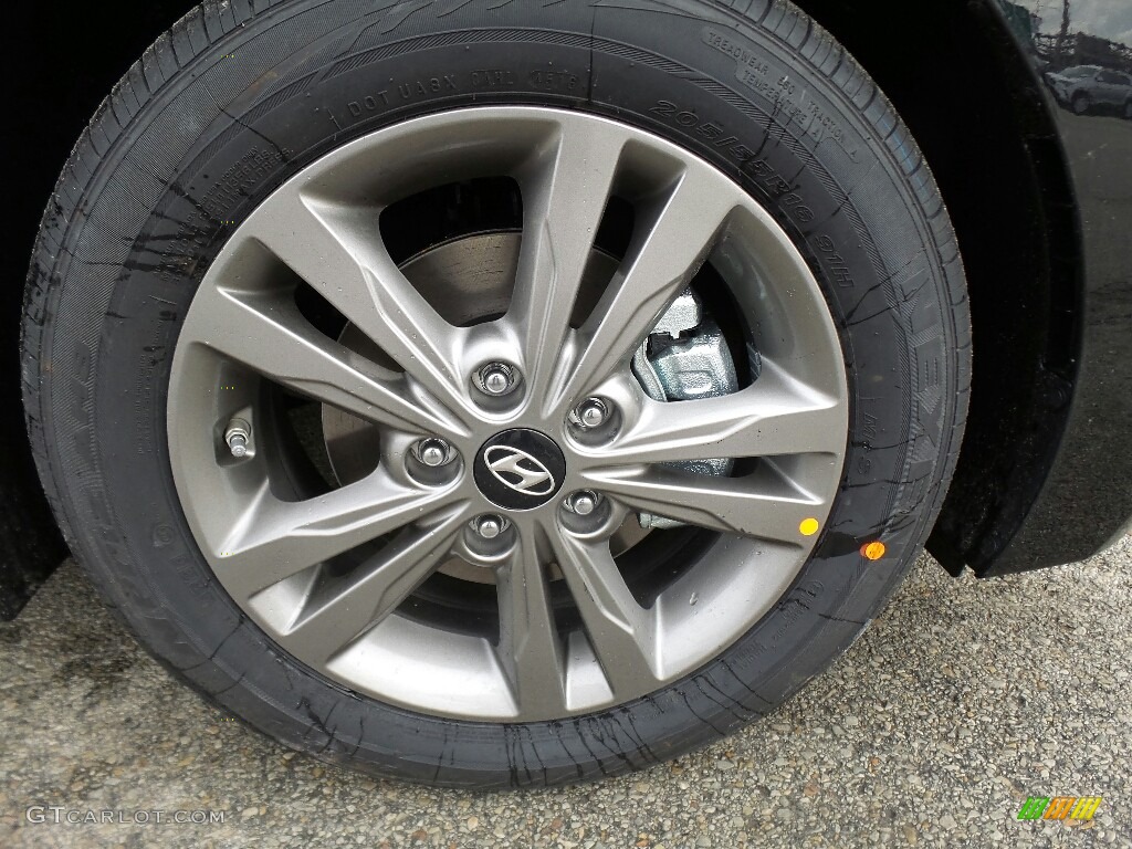 2017 Elantra Value Edition - Black / Black photo #3