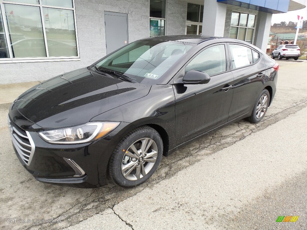 2017 Elantra Value Edition - Black / Black photo #5