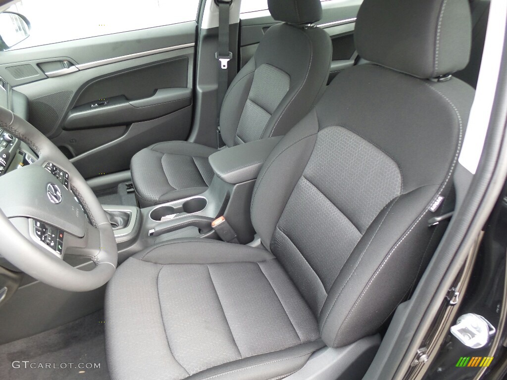 2017 Elantra Value Edition - Black / Black photo #10
