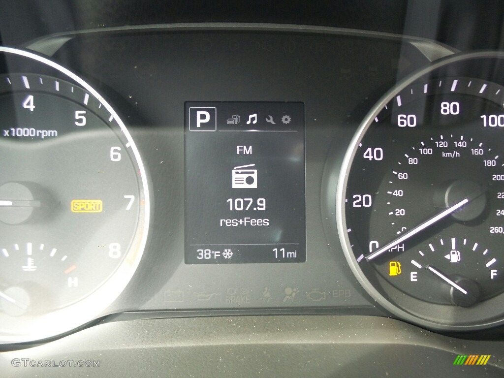 2017 Elantra Value Edition - Black / Black photo #20