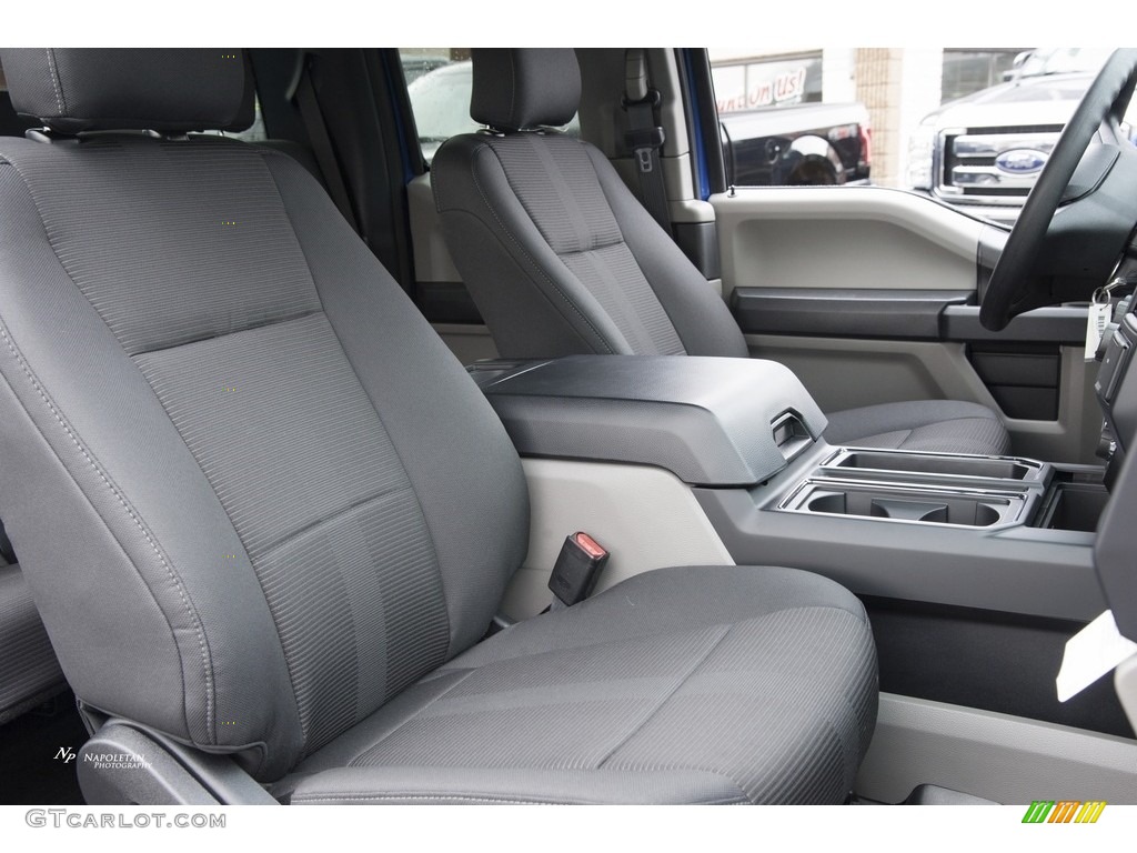 2017 F150 XL SuperCab 4x4 - Lightning Blue / Earth Gray photo #10