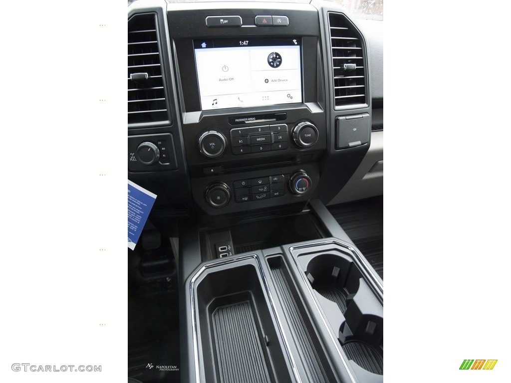 2017 F150 XL SuperCab 4x4 - Lightning Blue / Earth Gray photo #11