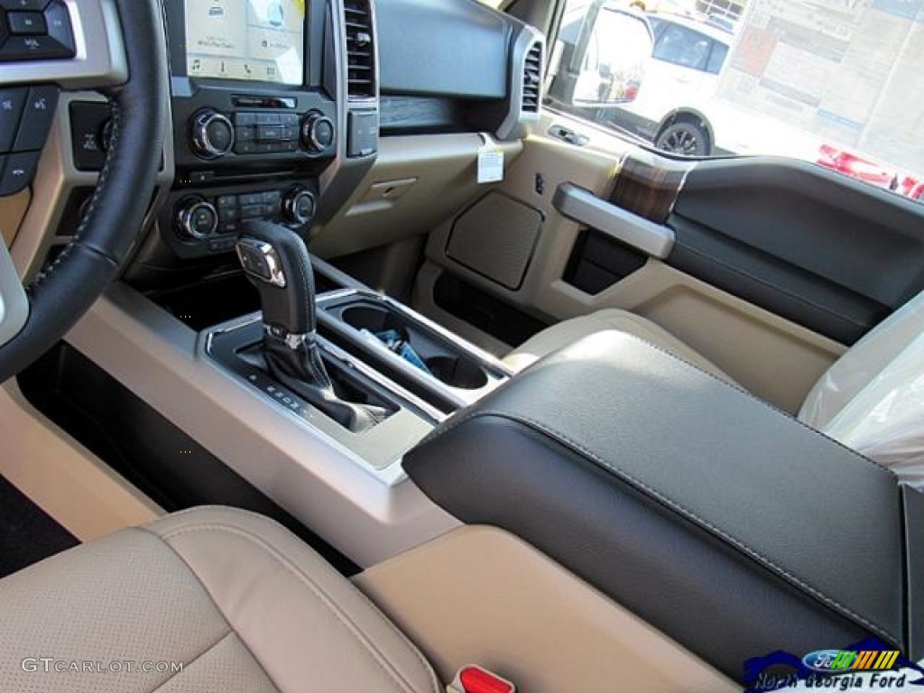 2017 F150 Lariat SuperCrew 4X4 - White Gold / Light Camel photo #28