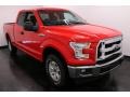 2017 Race Red Ford F150 XLT SuperCab 4x4  photo #6