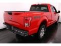2017 Race Red Ford F150 XLT SuperCab 4x4  photo #7