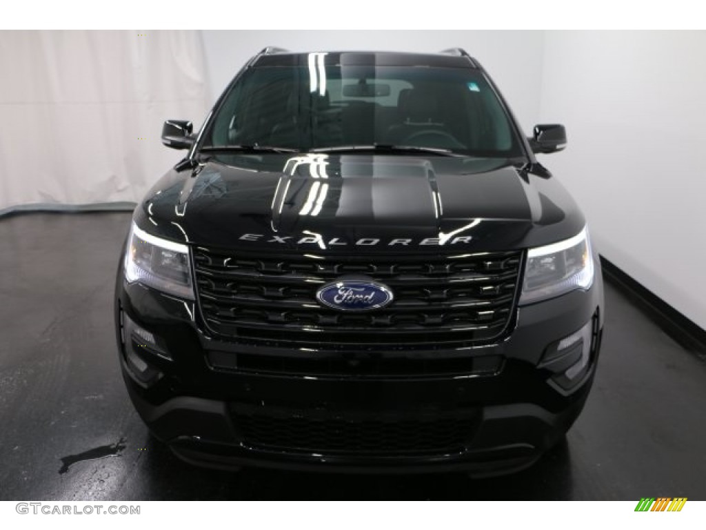 2017 Explorer Sport 4WD - Shadow Black / Ebony Black photo #11