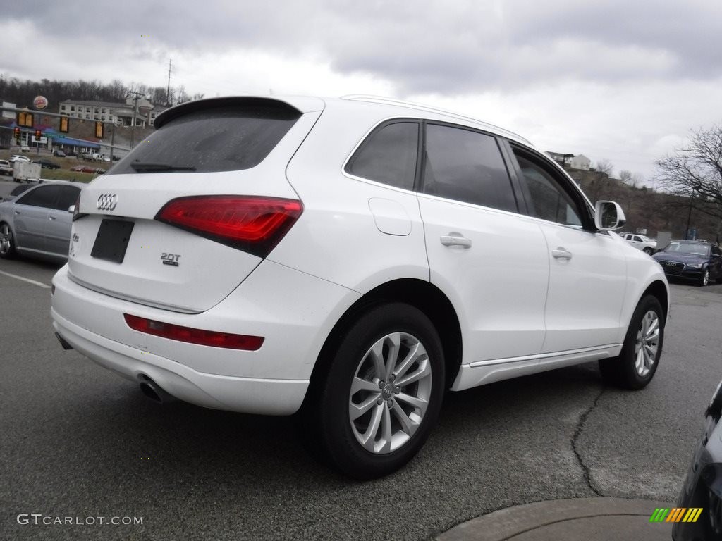 2016 Q5 2.0 TFSI Premium quattro - Glacier White Metallic / Pistachio Beige photo #12