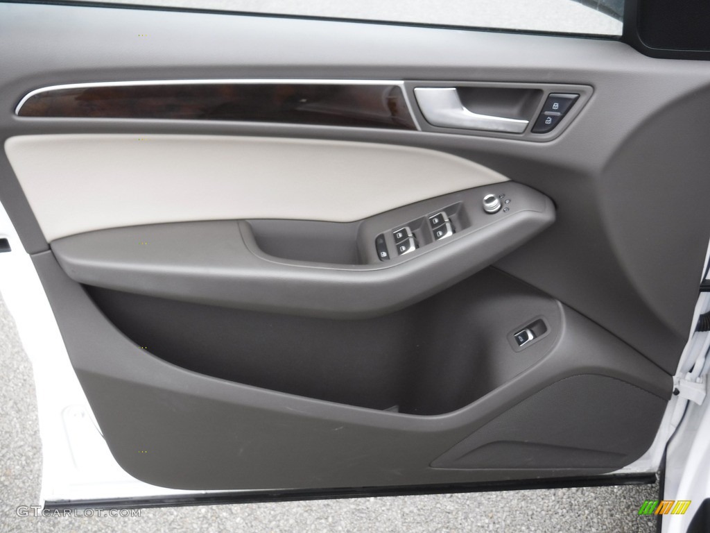 2016 Q5 2.0 TFSI Premium quattro - Glacier White Metallic / Pistachio Beige photo #17