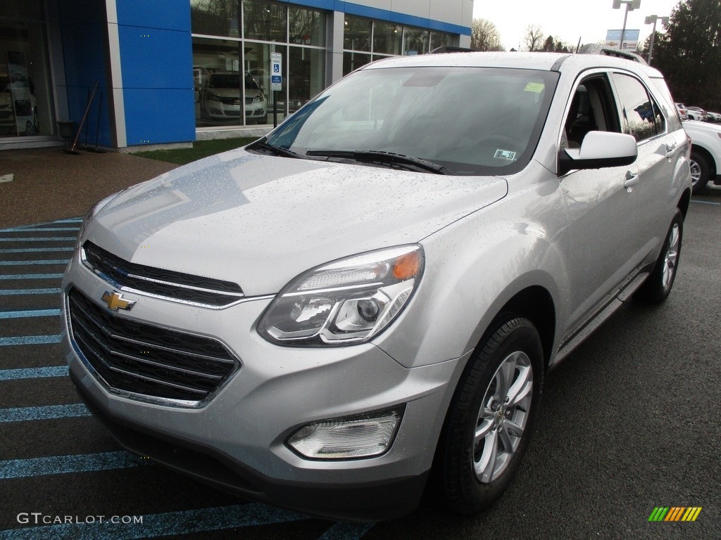 Silver Ice Metallic 2017 Chevrolet Equinox LT AWD Exterior Photo #118457803